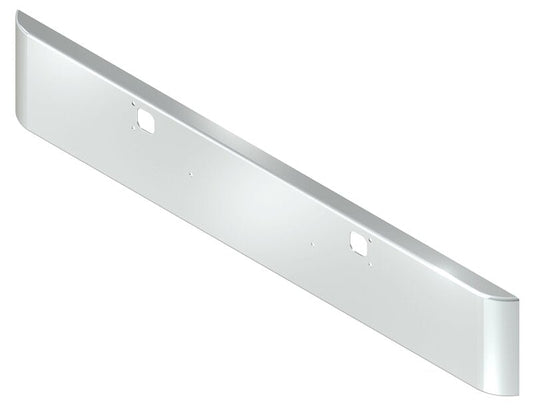 BUMPER FOR KENWORTH W900B 1982-2010 & W900L 1982-2022 16" SQUARE HAND FORM CHROME WITH TOW HOLE