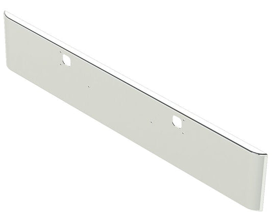 BUMPER FOR KENWORTH W900B 1982-2010 & W900L 1982-2022 18" SQUARE ROLLED END CHROME WITH TOW HOLE