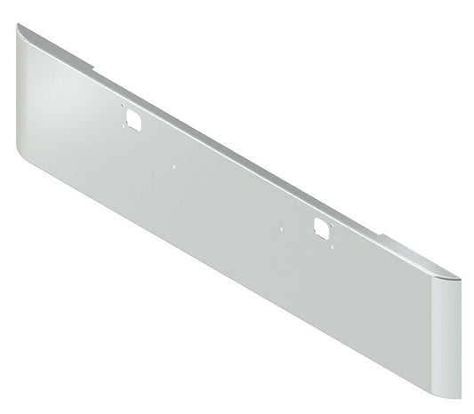 BUMPER FOR KENWORTH W900B 1982-2010 & W900L 1982-2022 22" SQUARE ROLLED END CHROME WITH TOW HOLE