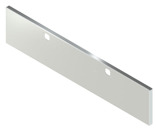 BUMPER FOR KENWORTH W900B 1982-2010 & W900L 1982-2022 20" BOXED END STAINLESS STEEL WITH TOW HOLE