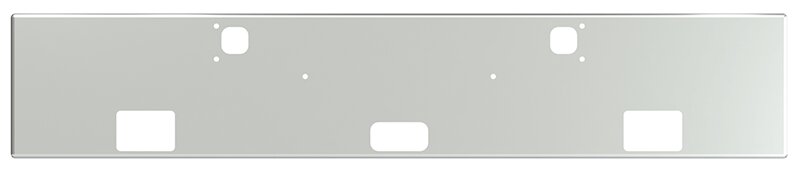 BUMPER FOR KENWORTH W900B 1982-2010 & W900L 1982-2022 18" BOXED END CHROME