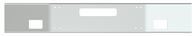 BUMPER FOR KENWORTH T800 1986-2003 14" OPEN END CHROME