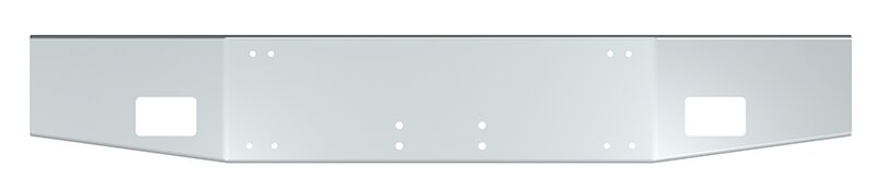 BUMPER FOR KENWORTH T800 1986-2003 14" OPEN END TAPERED CHROME