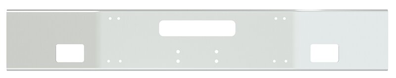 BUMPER FOR KENWORTH T800 1986-2003 14" OPEN END CHROME