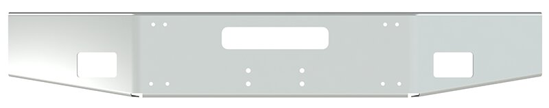 BUMPER FOR KENWORTH T800 1986-2003 14" OPEN END TAPERED CHROME