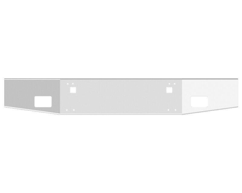 BUMPER FOR KENWORTH T800 1986-2003 14" OPEN END TAPERED CHROME