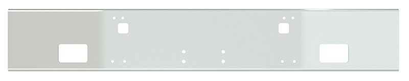 BUMPER FOR KENWORTH T800 1986-2003 14" OPEN END CHROME