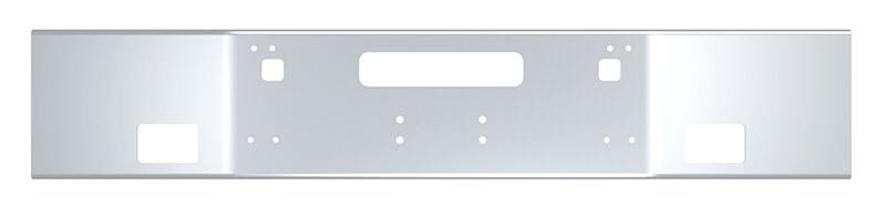 BUMPER FOR KENWORTH T800 1986-2003 16" OPEN END CHROME