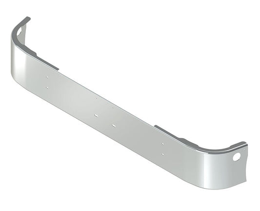 BUMPER FOR KENWORTH T300 SET FORWARD AXLE 1997-2008 12" SET FORWARD AXLE CHROME WITH MOUNTING HOLES ONLY