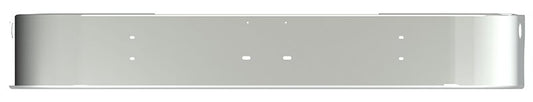 BUMPER FOR KENWORTH T300 SET FORWARD AXLE 1997-2008 12" SET FORWARD AXLE CHROME WITH MOUNTING HOLES ONLY