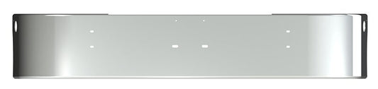 BUMPER FOR KENWORTH T300 SET FORWARD AXLE 1997-2008 16" SET FORWARD AXLE CHROME WITH MOUNTING HOLES ONLY