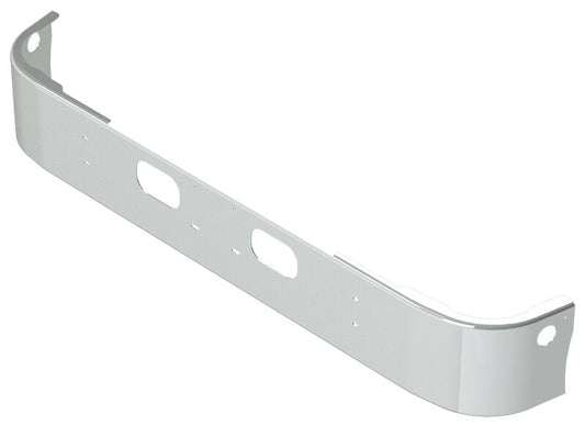 BUMPER FOR KENWORTH T300 SET FORWARD AXLE 1997-2008 12" SET FORWARD AXLE STAINLESS STEEL WITH TOW HOLE