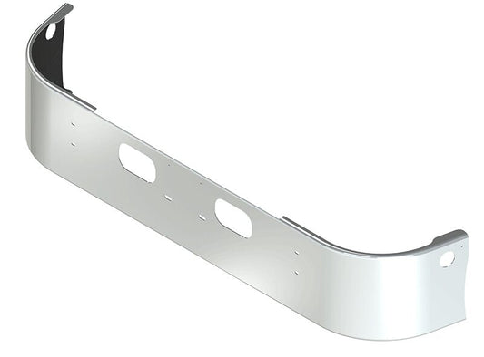 BUMPER FOR KENWORTH T300 SET FORWARD AXLE 1997-2008 16" SET FORWARD AXLE CHROME WITH TOW HOLE
