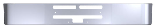 BUMPER FOR KENWORTH T400 SETBACK AXLE 1989-2000 12" TO 14" SETBACK AXLE CHROME WITH VENT HOLES