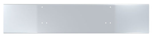 BUMPER FOR KENWORTH T800 & T880 2004-2022 18" OPEN END CHROME WITH MOUNTING HOLES ONLY