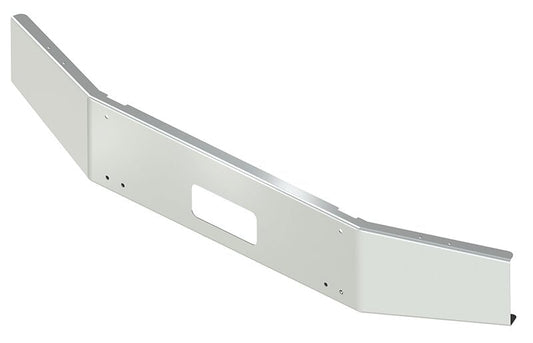 BUMPER FOR KENWORTH T800 & T880 2004-2022 14" OPEN END TAPERED CHROME WITH TOW HOLE