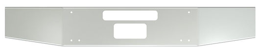 BUMPER FOR KENWORTH T800 & T880 2004-2022 14" OPEN END TAPERED CHROME WITH TOW HOLE & VENT HOLES