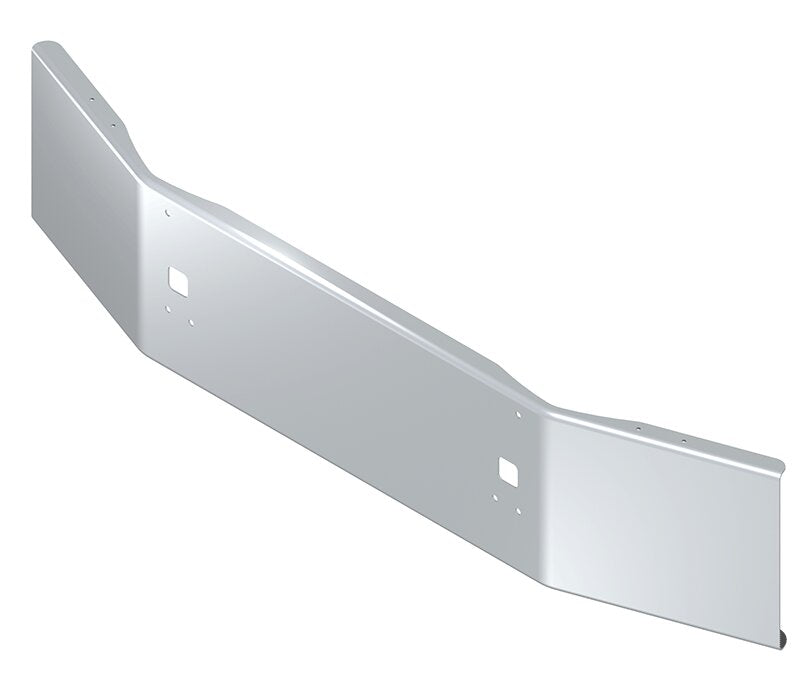 BUMPER FOR KENWORTH T800 & T880 2004-2022 18" OPEN END CHROME WITH STEP HOLES