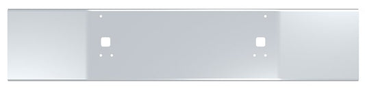 BUMPER FOR KENWORTH T800 & T880 2004-2022 18" OPEN END CHROME WITH STEP HOLES