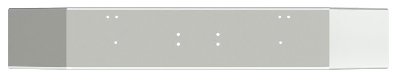 BUMPER FOR  KENWORTH T800W 1988-2005 14" OPEN END CHROME WITH EXTERIOR BOLT ON HITCH HOLES
