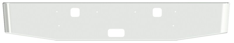 BUMPER FOR KENWORTH W900S 2008-2022 16" TAPER ROLLED END CHROME