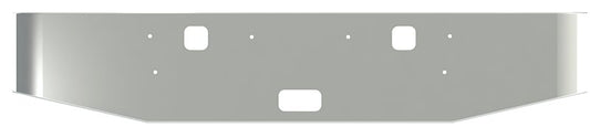 BUMPER FOR KENWORTH W900S 2008-2022 18" TAPER HAND FORM CHROME