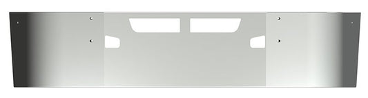 BUMPER FOR KENWORTH T660 2008-2017 20" SETBACK AXLE CHROME WITH TOW HOLE & VENT HOLES
