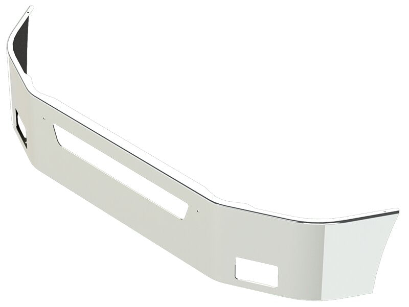 BUMPER FOR KENWORTH T270, T370 SETBACK AXLE 2008-2022 16" SETBACK AXLE CHROME