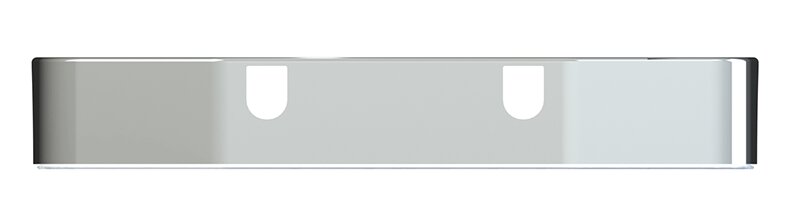BUMPER FOR MACK CH SERIES SETBACK AXLE 1994-2004 12" TO 14" SETBACK AXLE CHROME WITH TOW HOLE