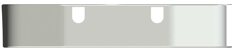 BUMPER FOR MACK CH SERIES SETBACK AXLE 1994-2004 18" SETBACK AXLE CHROME WITH TOW HOLE