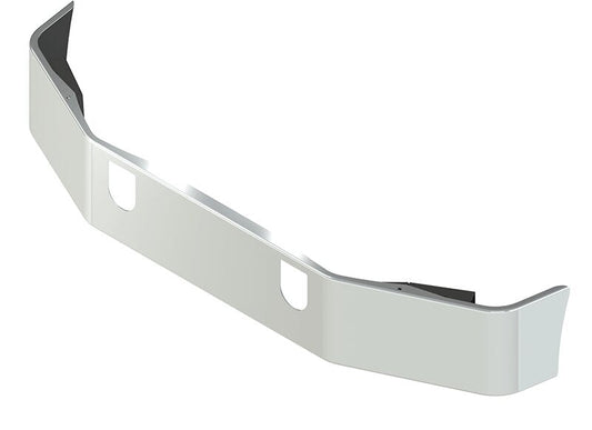 BUMPER FOR MACK CH SERIES SETBACK AXLE 1988-1993 12" TO 14" SETBACK AXLE CHROME WITH TOW HOLE