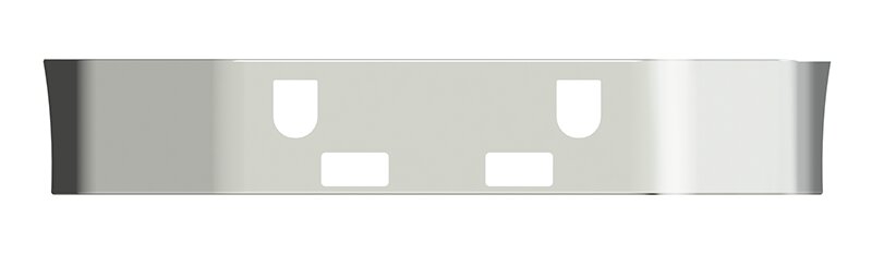 BUMPER FOR MACK CX SERIES, VISION SETBACK AXLE 2001-2004 16" SETBACK AXLE CHROME