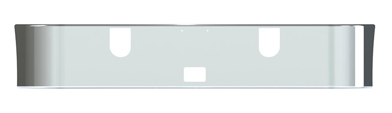 BUMPER FOR MACK CH SERIES SET FORWARD AXLE 2005-2022 16" SET FORWARD AXLE CHROME