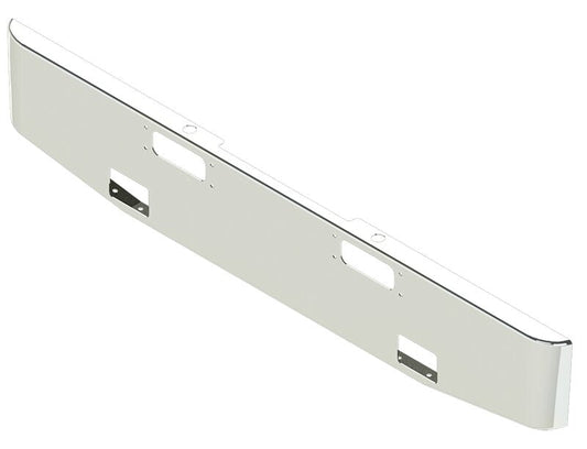 BUMPER FOR PETERBILT 352 CABOVER 1967-1980 & 359 CONVENTIONAL 1967-1986 16" TAPER ROLLED END CHROME
