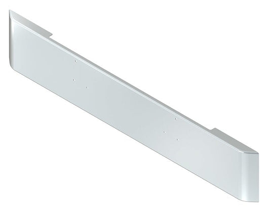 BUMPER FOR PETERBILT 379, 378, 357 1987-2007 16" SQUARE HAND FORM CHROME WITH MOUNTING HOLES ONLY