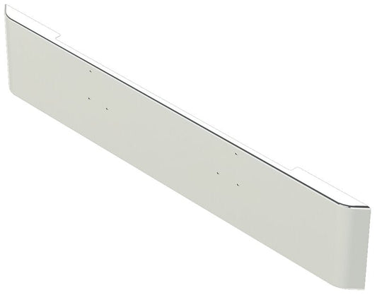 BUMPER FOR PETERBILT 379, 378, 357 1987-2007 18" SQUARE HAND FORM CHROME WITH MOUNTING HOLES ONLY
