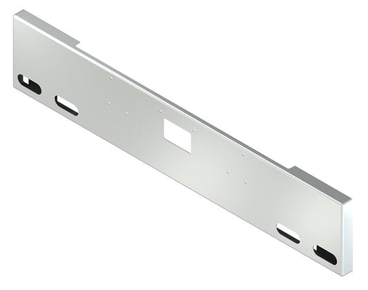 BUMPER FOR PETERBILT 379, 378, 357 1987-2007 18" BOXED END CHROME WITH TOW HOLE AND 4 OVAL HOLES