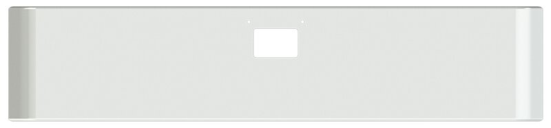 BUMPER FOR PETERBILT 379, 378, 357 1987-2007 20" SQUARE ROLLED END CHROME WITH 379 STYLE LICENCE PLATE HANGER BOLTS & TOW HOLE & NO MOUNTING HOLES AND WITH UNIVERSAL BRACKETS THAT FIT CB, CQ, FD, FE ,HA, HC, GO