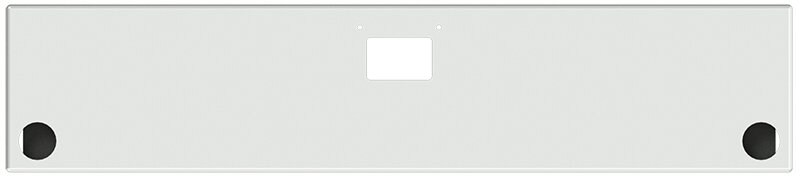 BUMPER FOR PETERBILT 379, 378, 357 1987-2007 20" BOXED END STAINLESS STEEL WITH 379 STYLE LICENCE PLATE HANGER BOLTS & TOW HOLE & NO MOUNTING HOLES AND 2 HOLES FOR 4" LIGHTS, WITH UNIVERSAL BRACKETS THAT FIT CB, CQ, FD, FE ,HA, HC, GO