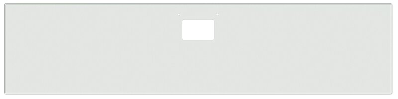 BUMPER FOR PETERBILT 379, 378, 357 1987-2007 22" AMERICAN EAGLE BOXED END WITH 8" EARS STAINLESS STEEL WITH 379 STYLE LICENCE PLATE HANGER BOLTS & TOW HOLE & NO MOUNTING HOLES AND WITH UNIVERSAL BRACKETS THAT FIT CB, CQ, FD, FE ,HA, HC, GO