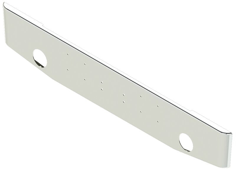 BUMPER FOR PETERBILT LOGGER 1973-1986 16" TAPER ROLLED END CHROME