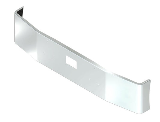 BUMPER FOR PETERBILT 377AE, 375 SET FORWARD AXLE 1987-2006 18" SET FORWARD AXLE CHROME WITH TOW HOLE