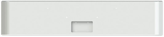 Bumper For KENWORTH, KW, W990, 2018-2026, 20", SQUARE ROLLED END, CHROME, MOUNTING HOLES ONLY, 10ga
