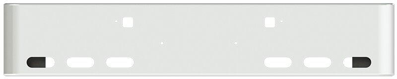 BUMPER FOR PETERBILT 365, 367, 388, 389, 567 2007-2022 18" SQUARE ROLLED END CHROME WITH TOW HOLE, LIGHT HOLES