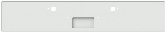 Bumper For KENWORTH, KW, W990, 2018-2026, 18", BOXED END, CHROME, TOW HOLES, LIGHT HOLES, 7ga