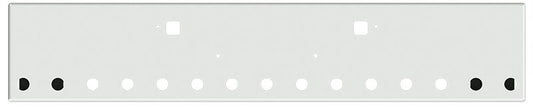 Bumper For KENWORTH, KW, W990, 2018-2026, 18", BOXED END, CHROME, TOW HOLES, LIGHT HOLES, 7ga