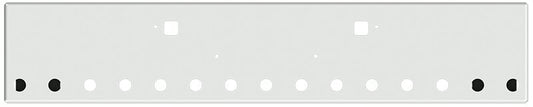 Bumper For KENWORTH, KW, W990, 2018-2026, 18", BOXED END, CHROME, TOW HOLES, LIGHT HOLES, 7ga
