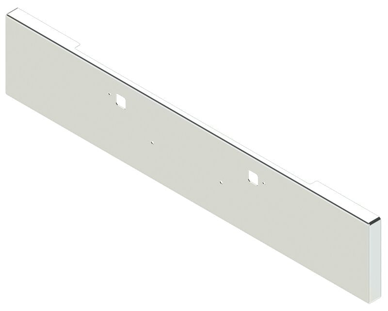 Bumper For KENWORTH, KW, W990, 2018-2026, 18", BOXED END  , CHROME, TOW HOLES, 10ga