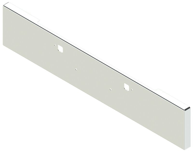Bumper For KENWORTH, KW, W990, 2018-2026, 18", BOXED END, CHROME, TOW HOLES, 7ga