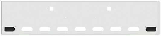 Bumper For KENWORTH, KW, W990, 2018-2026, 20", BOXED END, CHROME, TOW HOLES, LIGHT HOLES, 10ga